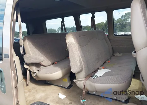 2001 Chevrolet Express G2500 from USA, damaged, VIN 1GNGG25R611174574